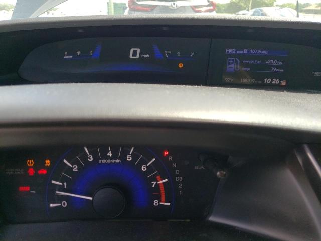 Photo 9 from auction – 2013 HONDA CIVIC EXL with VIN 19XFB2F94DE211740