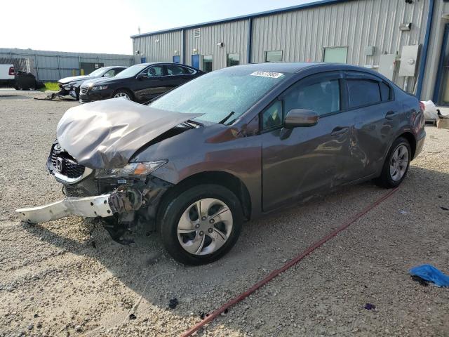 HONDA CIVIC LX 2015 with VIN 19XFB2F54FE224696 - Photo from auction