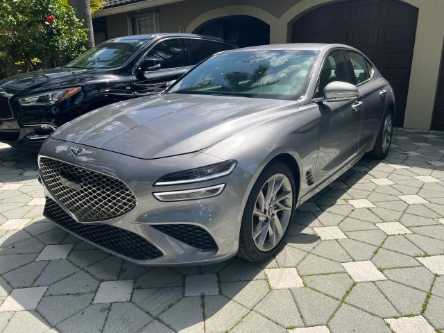 Photo 2 from auction – 2022 GENESIS G70 BASE with VIN KMTG34TA9NU092986