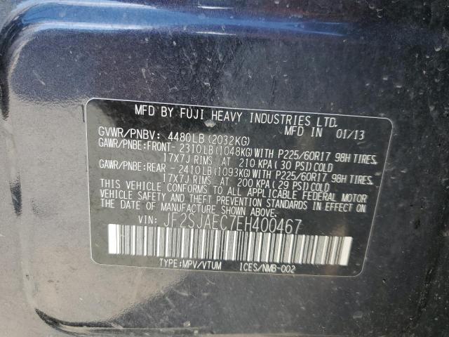 Photo 14 from auction – 2014 SUBARU FORESTER 2 with VIN JF2SJAEC7EH400467