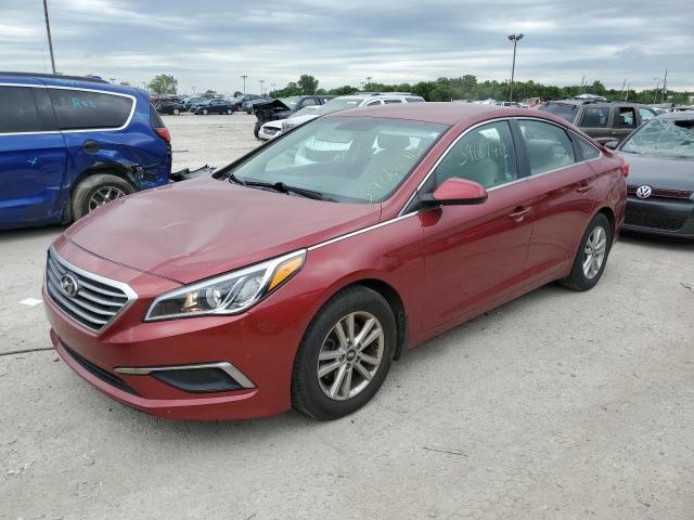HYUNDAI SONATA SE 2016 with VIN 5NPE24AF0GH407145 - Photo from auction