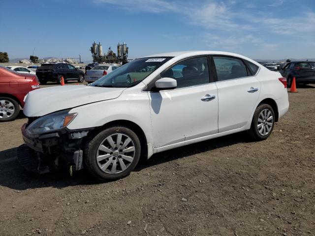 NISSAN SENTRA S 2017 with VIN 3N1AB7AP1HY378058 - Photo from auction