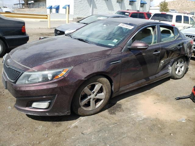 KIA OPTIMA LX 2015 with VIN 5XXGM4A79FG448458 - Photo from auction