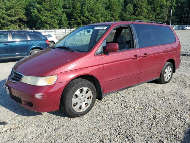 HONDA ODYSSEY EX 2002 with VIN 5FNRL18902B046293 - Photo from auction
