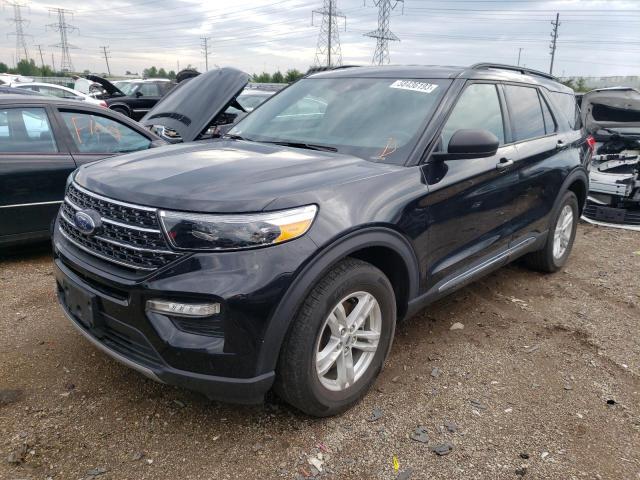 FORD EXPLORER X 2020 with VIN 1FMSK8DH3LGB25387 - Photo from auction
