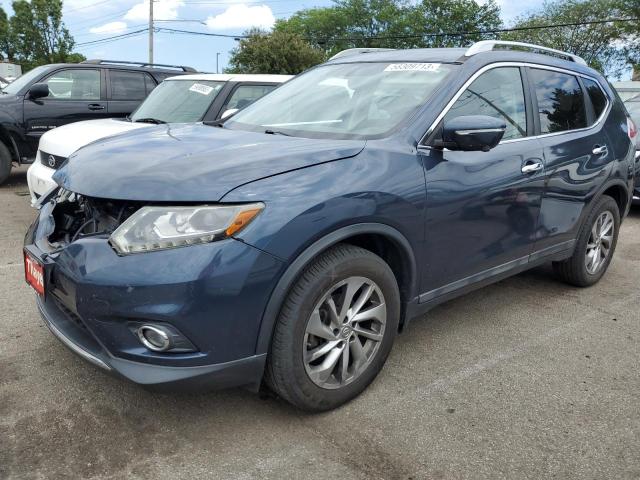 NISSAN ROGUE S 2015 with VIN 5N1AT2MV9FC786039 - Photo from auction