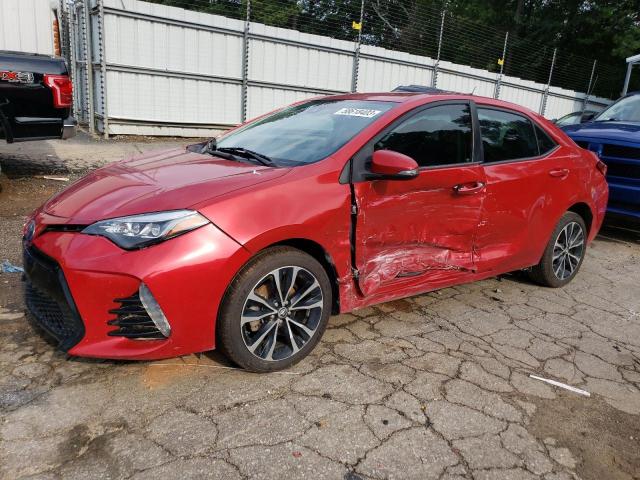 TOYOTA COROLLA L 2017 with VIN 5YFBURHE1HP652306 - Photo from auction