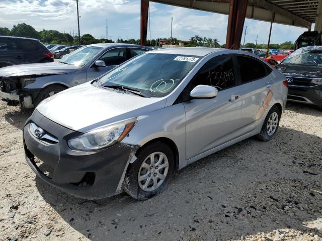 HYUNDAI ACCENT GLS 2014 with VIN KMHCT4AEXEU672603 - Photo from auction