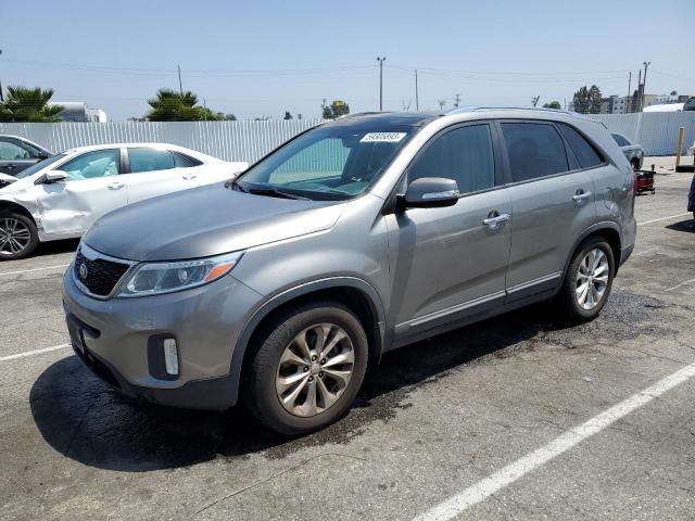 KIA SORENTO EX 2015 with VIN 5XYKU4A75FG631006 - Photo from auction