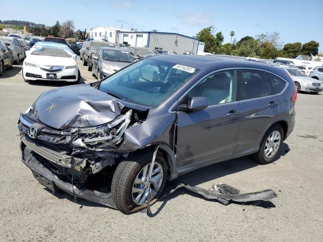 HONDA CR-V EX 2015 with VIN 5J6RM4H57FL034196 - Photo from auction