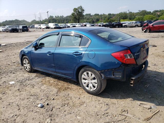 Photo 2 from auction – 2012 HONDA CIVIC LX with VIN 2HGFB2F59CH567649