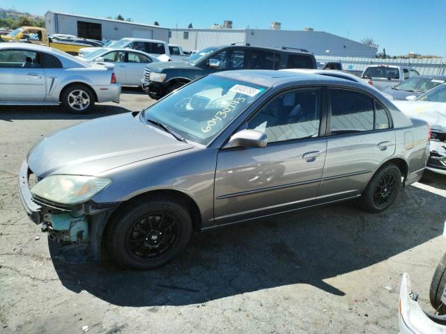 HONDA CIVIC EX 2004 with VIN 2HGES25784H595037 - Photo from auction