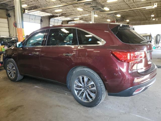 Photo 2 from auction – 2014 ACURA MDX TECHNO with VIN 5FRYD4H40EB035988