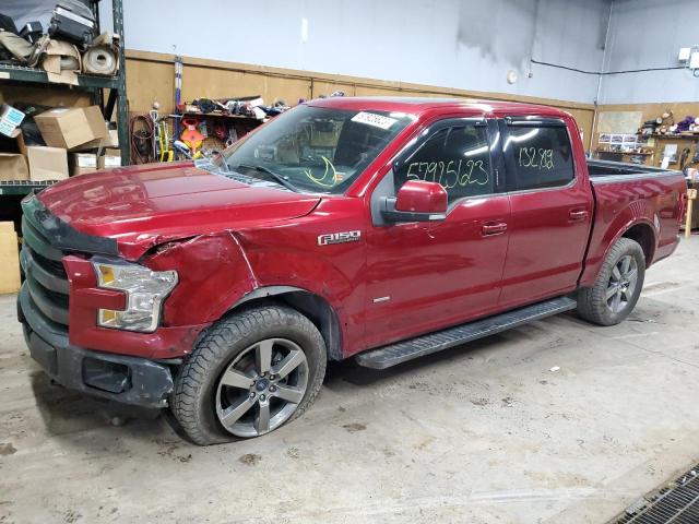 FORD F150 SUPER 2015 with VIN 1FTEW1EGXFFB60263 - Photo from auction