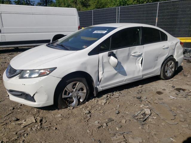HONDA CIVIC LX 2013 with VIN 19XFB2F52DE285624 - Photo from auction