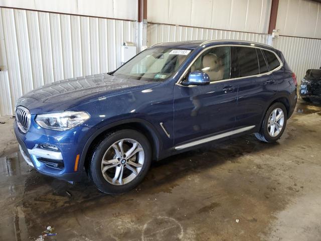 BMW X3 XDRIVE3 2021 with VIN 5UXTY5C06M9D75585 - Photo from auction