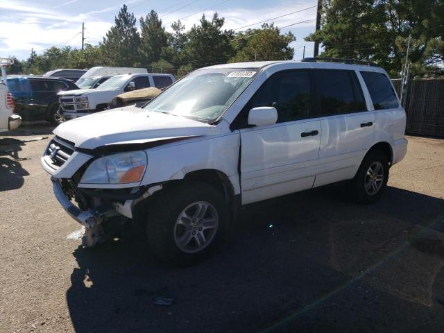 HONDA PILOT EXL 2004 with VIN 2HKYF18594H609684 - Photo from auction