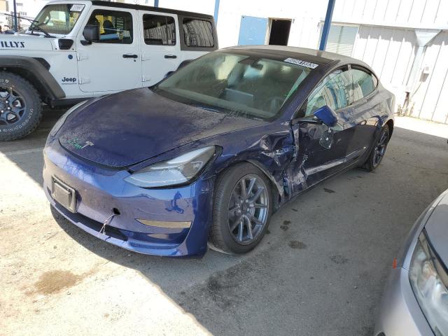 TESLA MODEL 3 2022 with VIN 5YJ3E1EA2NF369117 - Photo from auction