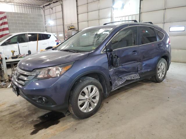 HONDA CR-V EXL 2014 with VIN 5J6RM4H76EL047506 - Photo from auction