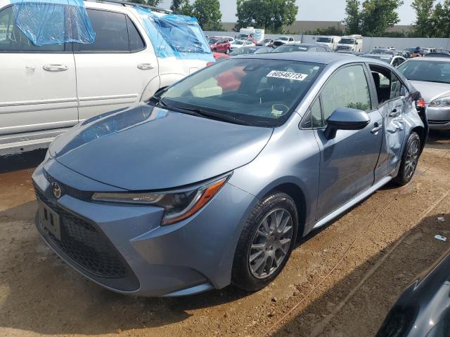 TOYOTA COROLLA LE 2021 with VIN JTDEPMAE8MJ118381 - Photo from auction