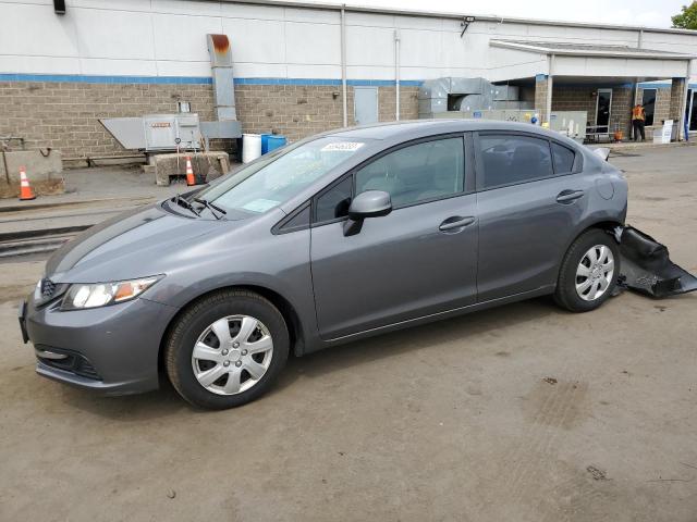 HONDA CIVIC LX 2013 with VIN 19XFB2F54DE282787 - Photo from auction