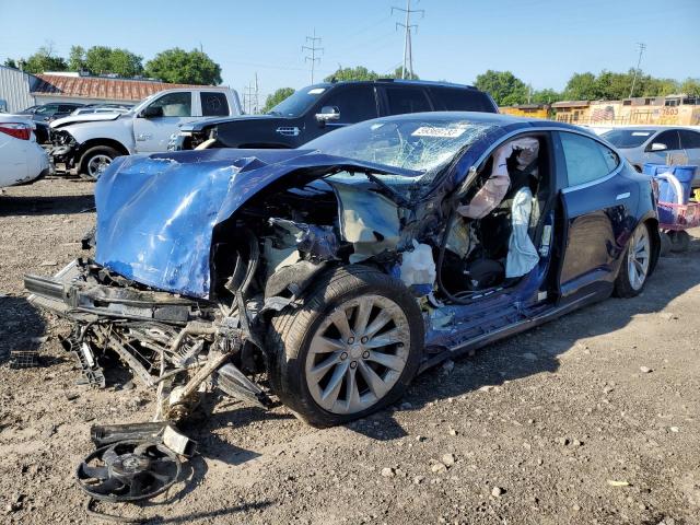 TESLA MODEL S 2017 with VIN 5YJSA1E2XHF218207 - Photo from auction