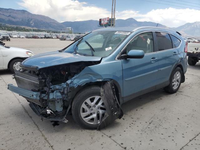 HONDA CR-V EXL 2015 with VIN 2HKRM4H74FH635254 - Photo from auction