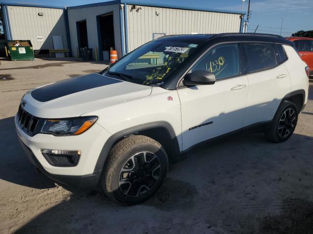 JEEP COMPASS TR 2020 with VIN 3C4NJDDB1LT171787 - Photo from auction