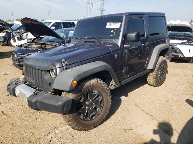 JEEP WRANGLER S 2016 with VIN 1C4AJWAG7GL172888 - Photo from auction