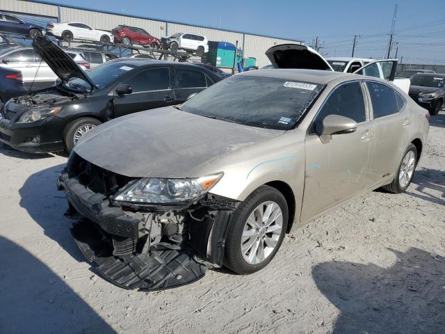LEXUS ES 300H 2013 with VIN JTHBW1GG1D2000467 - Photo from auction