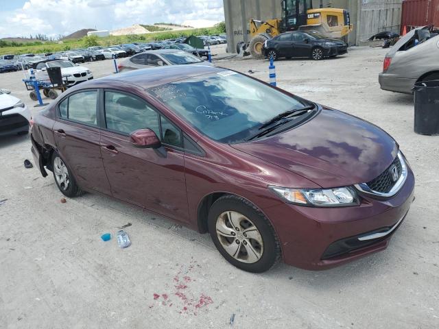 Photo 4 from auction – 2013 HONDA CIVIC LX with VIN 19XFB2F57DE086570