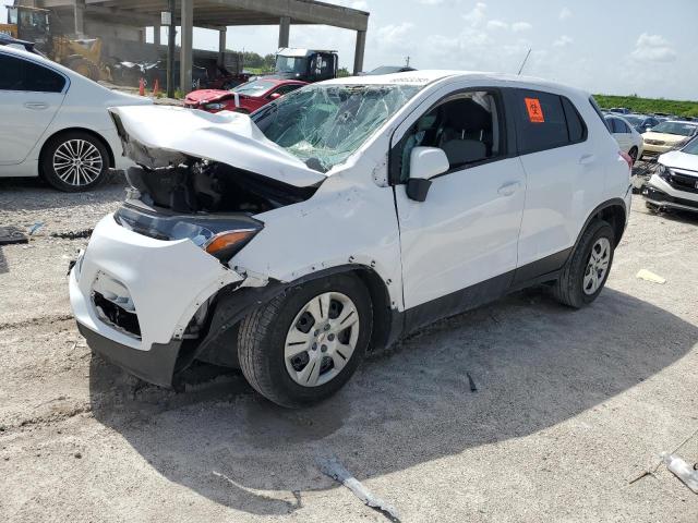 CHEVROLET TRAX LS 2018 with VIN 3GNCJKSB1JL330553 - Photo from auction