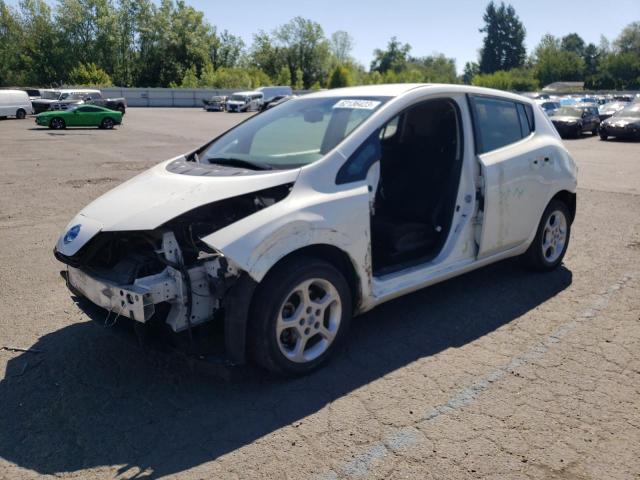 NISSAN LEAF S 2013 with VIN 1N4AZ0CP2DC411056 - Photo from auction