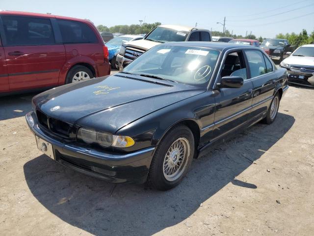 BMW 740 IL 2001 with VIN WBAGH83421DP30598 - Photo from auction