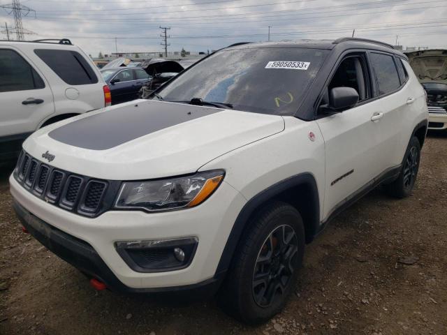 JEEP COMPASS TR 2019 with VIN 3C4NJDDB5KT595195 - Photo from auction