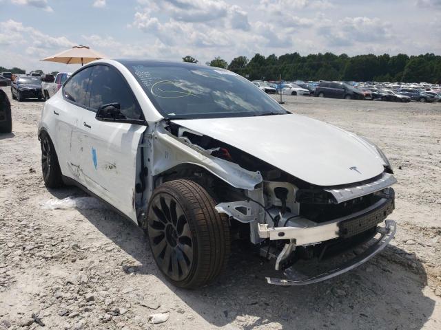 Photo 4 from auction – 2022 TESLA MODEL Y with VIN 7SAYGDEF2NF414640