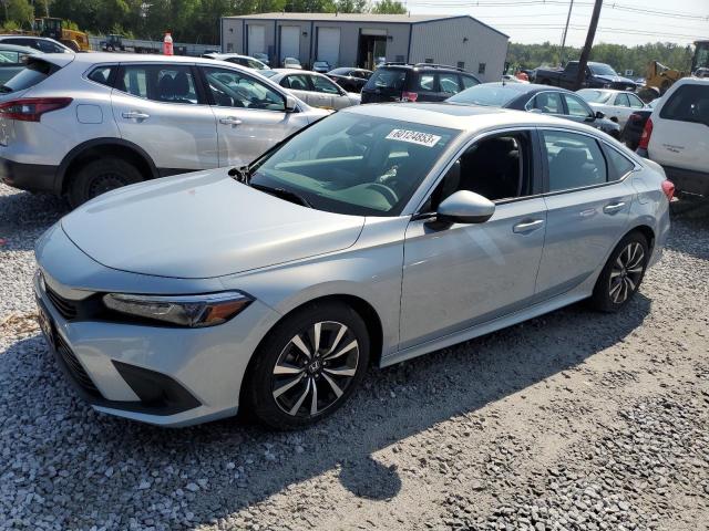 HONDA CIVIC EX 2022 with VIN 2HGFE1F71NH321748 - Photo from auction