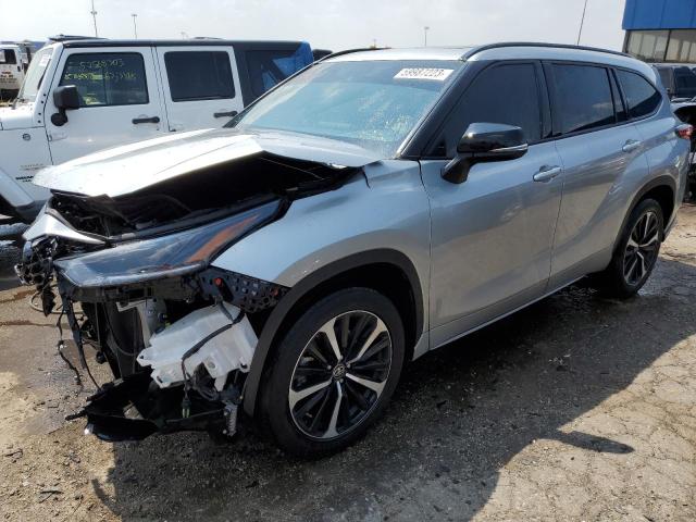 Photo 1 from auction – 2021 TOYOTA HIGHLANDER with VIN 5TDLZRBHXMS095129