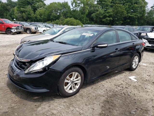 HYUNDAI SONATA GLS 2014 with VIN 5NPEB4AC8EH866507 - Photo from auction