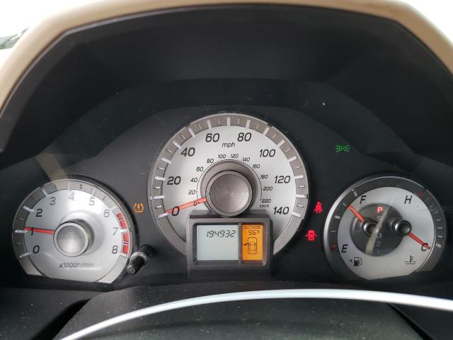 Photo 9 from auction – 2012 HONDA PILOT EXL with VIN 5FNYF3H57CB018794
