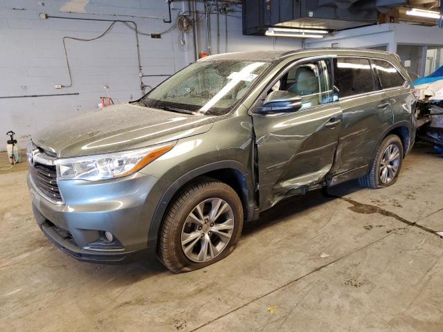 TOYOTA HIGHLANDER 2015 with VIN 5TDJKRFH0FS116434 - Photo from auction