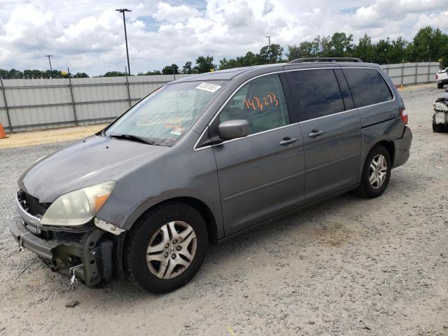 HONDA ODYSSEY EX 2007 with VIN 5FNRL38777B434381 - Photo from auction