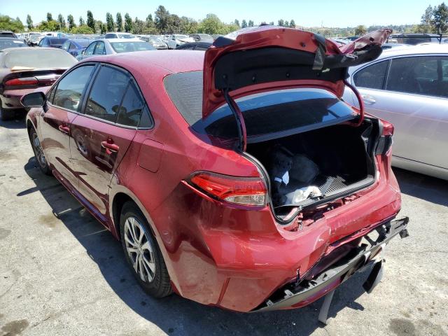 Photo 2 from auction – 2022 TOYOTA COROLLA LE with VIN JTDEAMDE7NJ060309
