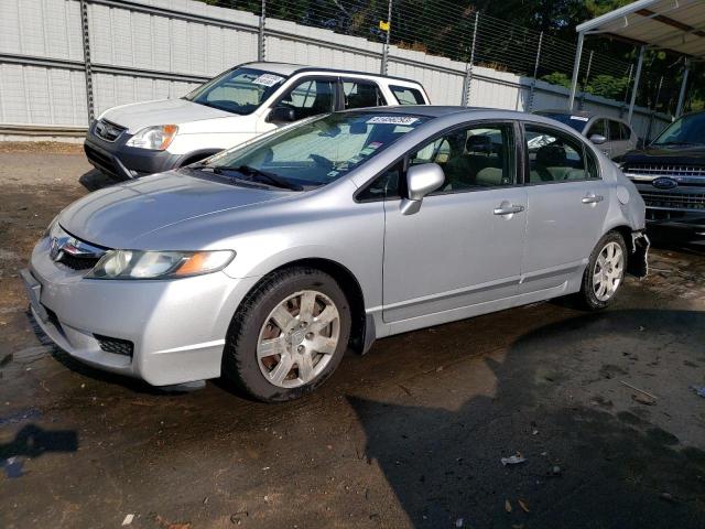 HONDA CIVIC LX 2010 with VIN 2HGFA1F52AH318880 - Photo from auction