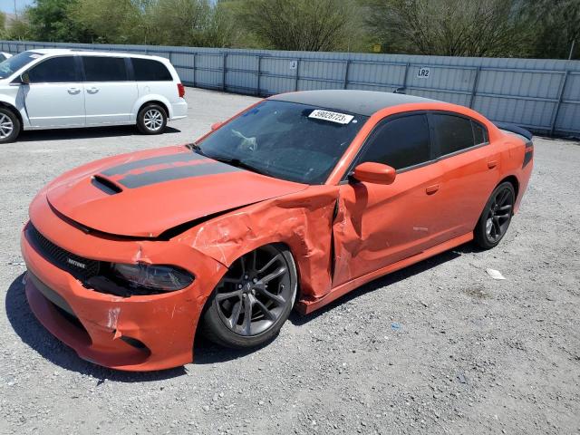 DODGE CHARGER R/ 2021 with VIN 2C3CDXCT2MH508721 - Photo from auction