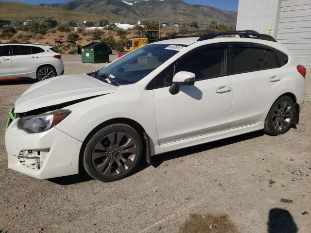 SUBARU IMPREZA SP 2016 with VIN JF1GPAP68GG210993 - Photo from auction
