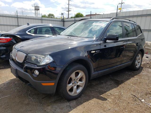 BMW X3 3.0SI 2007 with VIN WBXPC93467WJ00705 - Photo from auction