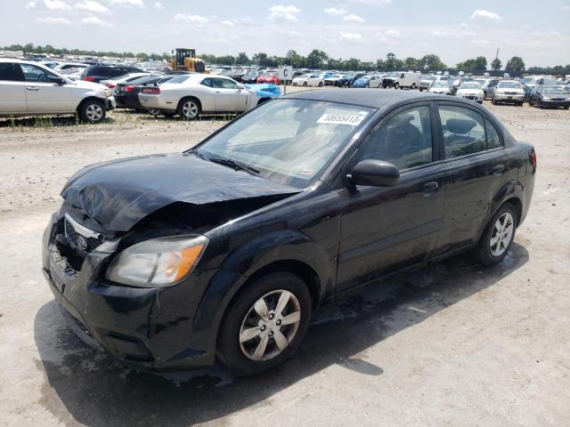 KIA RIO BASE 2011 with VIN KNADH4A38B6955037 - Photo from auction