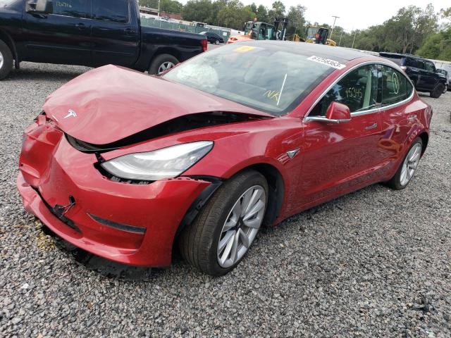 TESLA MODEL 3 2020 with VIN 5YJ3E1EA5LF633895 - Photo from auction