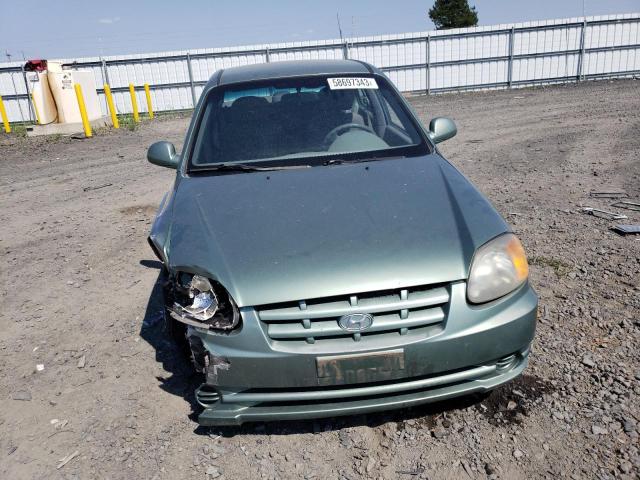 Photo 5 from auction – 2005 HYUNDAI ACCENT GL with VIN KMHCG45C65U615716